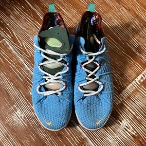 Nike Blue and Gray Sneakers